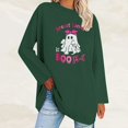 thumbnail image 2 of Pisexur Hauts à Ruban pour Femmes Mode Manches Longues Col Rond Chandails en Molleton Décontractés Sensibilisation au Cancer du Sein Pull Tops Chandails en Molleton Graphiques Inspirants T-Shirts Tops d'Automne pour Femmes, 2 of 5
