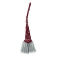 thumbnail image 4 of Northlight Lighted Christmas Gnome with Bendable Hat Figure - 18" - Red and Grey, 4 of 4