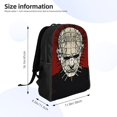 thumbnail image 2 of Hellraiser Backpack, Large Capacity Bookbag For College Travel, 16.1x11.8x6.5 Inch, 2 of 8