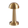 thumbnail image 1 of Lámpara de mesa LED con protección para los ojos, de metal, para hotel, bar, restaurante, mesita de noche, recargable por USB, lámpara de mesa dorada, 1 of 5