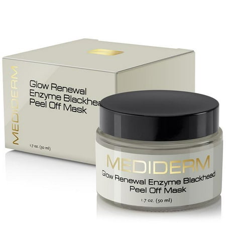 MediDerm Best Glow renewal Enzyme Innovative Blackhead Peel off Mask, 1.7 (Best Way To Get Sharpie Off Skin)