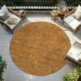 thumbnail image 6 of Addison Rugs Chantille Indoor/Outdoor Transitional Geometric Copper Washable Round Rug, 8' x 8', 6 of 6