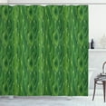 thumbnail image 1 of Ambesonne Green Shower Curtain, Retro Spring Abstract, 69"Wx75"L, Pale Green and Fern Green, 1 of 3