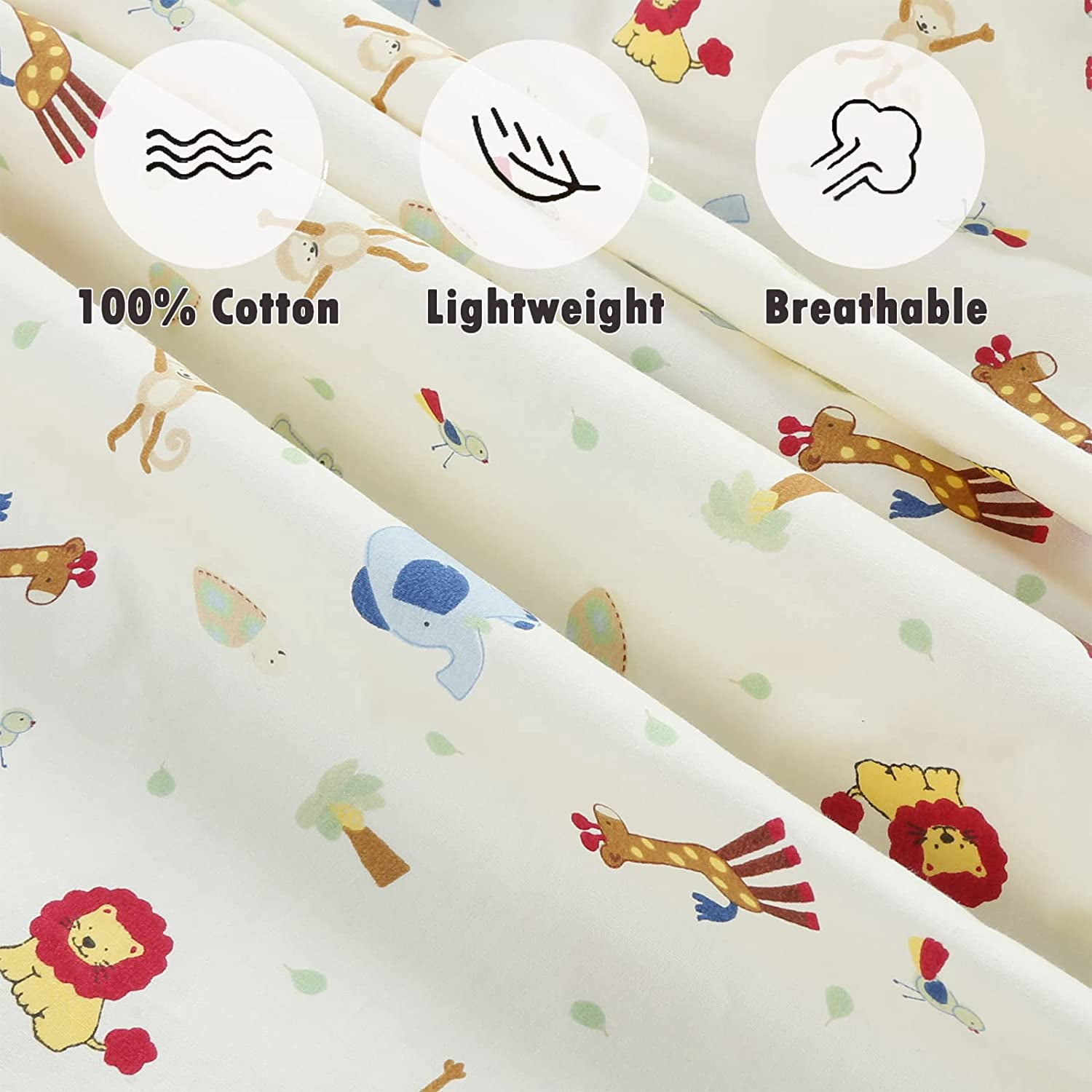 Danica 100% Cotton Fitted Baby Crib Sheet 3 Pack for baby Boys Girls |Standard Crib And Toddler Mattress Sheets | 28x52 Inch (3PK, Mickey & Robot)