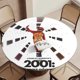 thumbnail image 5 of 2001: Una odisea del espacio-theme Fitted Round Tablecloths Elastic Edged Table Covers Waterproof Table Cloth for Kitchen Holiday Party Tables Decor 120cm, 5 of 6
