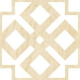 thumbnail image 6 of Ekena Millwork 11 3/8"W x 11 3/8"H x 1/4"T Small Blendon Decorative Fretwork Wood Wall Panels, Birch, 6 of 6