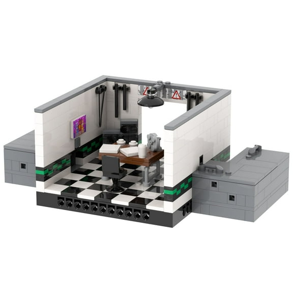 MOOXI FNAF Offices Building Set,Creative Cute Building Blocks Children Kits,Halloween for Kids(434pcs)