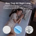 thumbnail image 6 of Novilla King Mattress, 12 Inch Cooling Hybrid King Size Mattress with Upgraded Individual Coils & Gel Memory Foam, Enhanced Support, Reinforced Edge, Motion Isolation, Pressure Relief, CertiPUR-US, 6 of 11