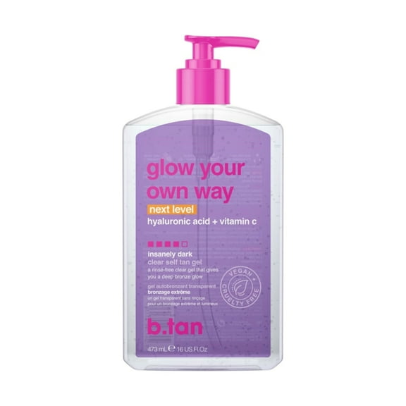B.Tan Glow Your Own Way - Next Level Self Tan Gel , 16 oz Gel