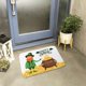 thumbnail image 1 of Alfombra de baño de franela del Día de San Patricio | Banda de rodadura de puerta navideña absorbente de agua blanda | Decoración festiva cálida antideslizante | Bordes cosidos duraderos, 1 of 7