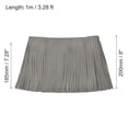 thumbnail image 2 of Unique Bargains 1 Yard 8 Inch Faux Leather Fringe Trim Tassel Fringe for Sewing, Gray, 2 of 6