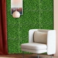 thumbnail image 3 of Home Gifts Matoen 16” X 24” Artificial Hedge Panels Hedge Grass Wall Green Greenery Plant Mats UV Stable for Indoor Outdoor Decor Garden Fence, 3 of 4