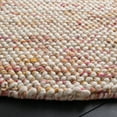 thumbnail image 3 of SAFAVIEH Natura Finn Distressed Area Rug, Red/Ivory, 6' x 6' Round, 3 of 8