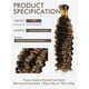 thumbnail image 4 of Pelo trenzado LOLLY HAIR P4/27, marrón degradado brasileño, 40 cm, 4 of 6