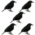 thumbnail image 1 of Simulation Black Crow Toy Party Supplies Halloween Prop Animal Model, 1 of 6