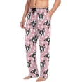 thumbnail image 5 of GZHJMY Cute Cartoon Dog Mens Pajama Pants, Comfortable and Soft Men&nbsp;Pajama&nbsp;Bottoms, with Pockets and Drawstring, Christmas New Year Birthday Father's Day, 5 of 7