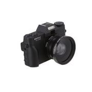 Vivitar 4K Digital Camera, 8x Digital Zoom, 3 LED Display, Bonus Macro Lens, Included SD Card