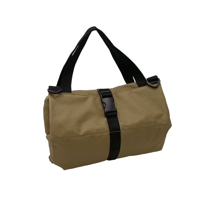 Scienceny Bolsa enrollable para herramientas con múltiples bolsillos para herramientas y herramientas de coche, bolsa enrollable para Herramientas eléctricas caqui