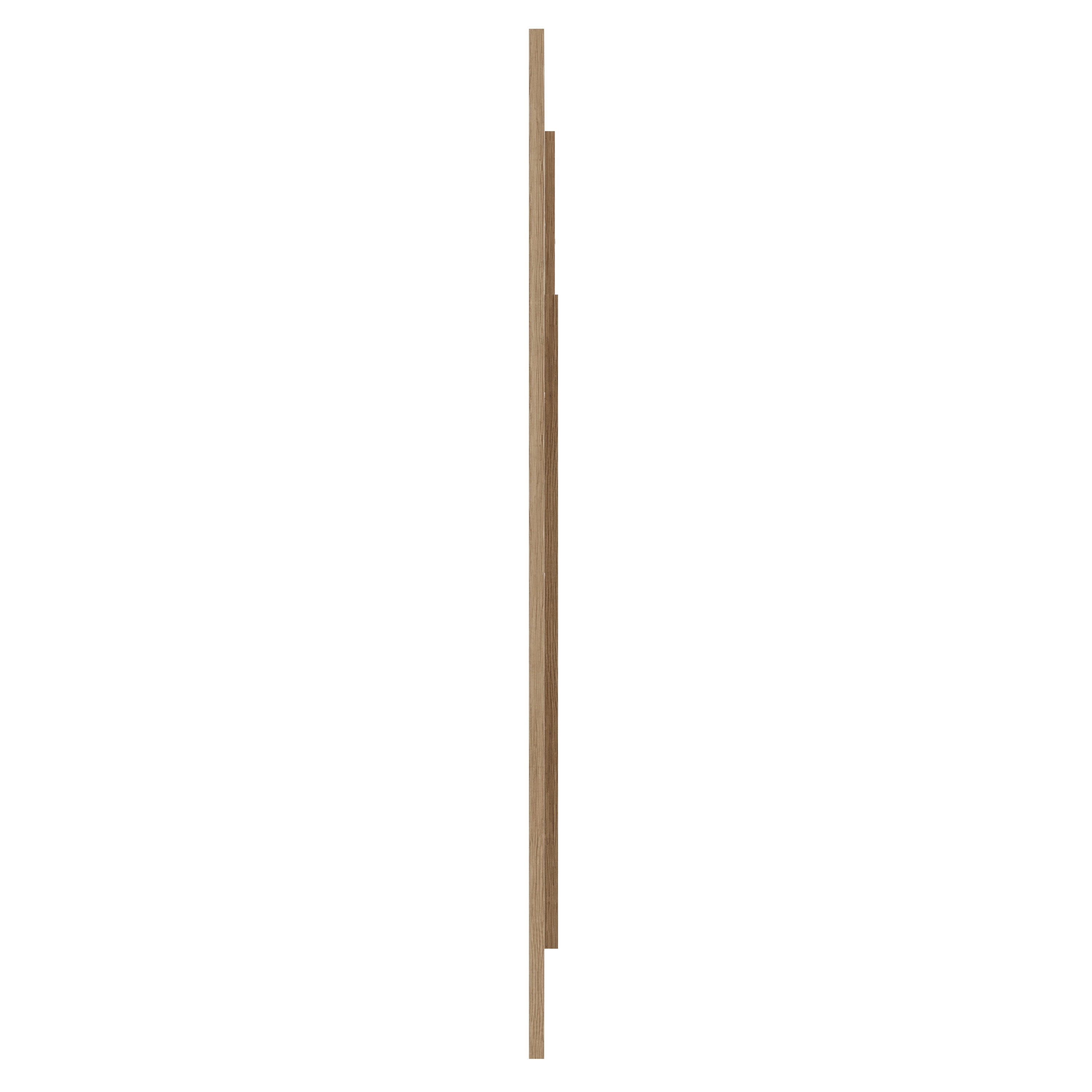 Nexera James King Size Panel Headboard, Brown Oak