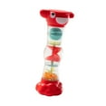 thumbnail image 4 of Lipstore Infant Baby Rain Sound Tube Toy with Triple Barrier Design Sand Timer Rattle Red, 4 of 8