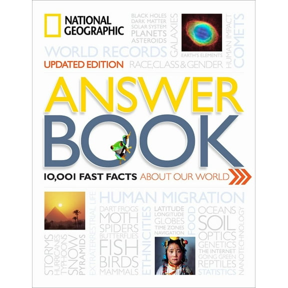 National Geographic Answer Book : 10,001 Fast Facts about Our World (Hardcover)