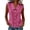 Hot Pink, variant on Women's Cardigan Tops Sleeveless Peter Pan Collar Button Front Slub Linen Summer Jackets Solid Color Casual Lightweight Breathable Layering Blouses