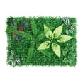 thumbnail image 1 of Panel de plantas artificiales, césped artificial, pared verde artificial para exteriores, interiores y hogares. Estilo A, 1 of 9
