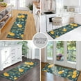 thumbnail image 6 of Yayeee Runner Rug for Bedroom 2'x6' Machine Washable Hallway Non Slip Mat, Blue Lemons, 6 of 8