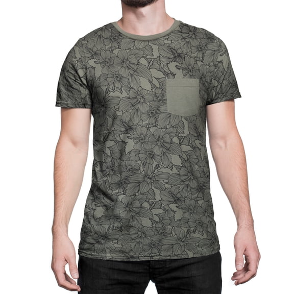 Beautiful Giant Trendy Men's Short Sleeve T-Shirts Leisure Crew Neck Tee