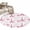 White, variant on Pink Towers Washable Small Entryway Area Rugs 2'x3', Romantic Pink Paris Tower Low Pile Throw Rug Non-Slip Sturdy Edge Binding Carpet for Front Door Floor Room Entry