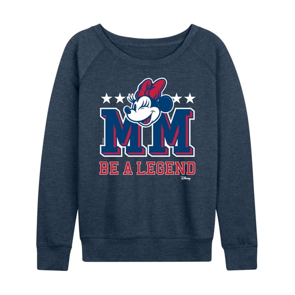 Disney - Minnie Mouse - Be A Legend - Women's Lightweight French Terry Long Sleeve Shirt