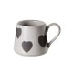 thumbnail image 1 of Taza de cerámica gruesa esmerilada con diseño negro, 250 ml, 1 of 7