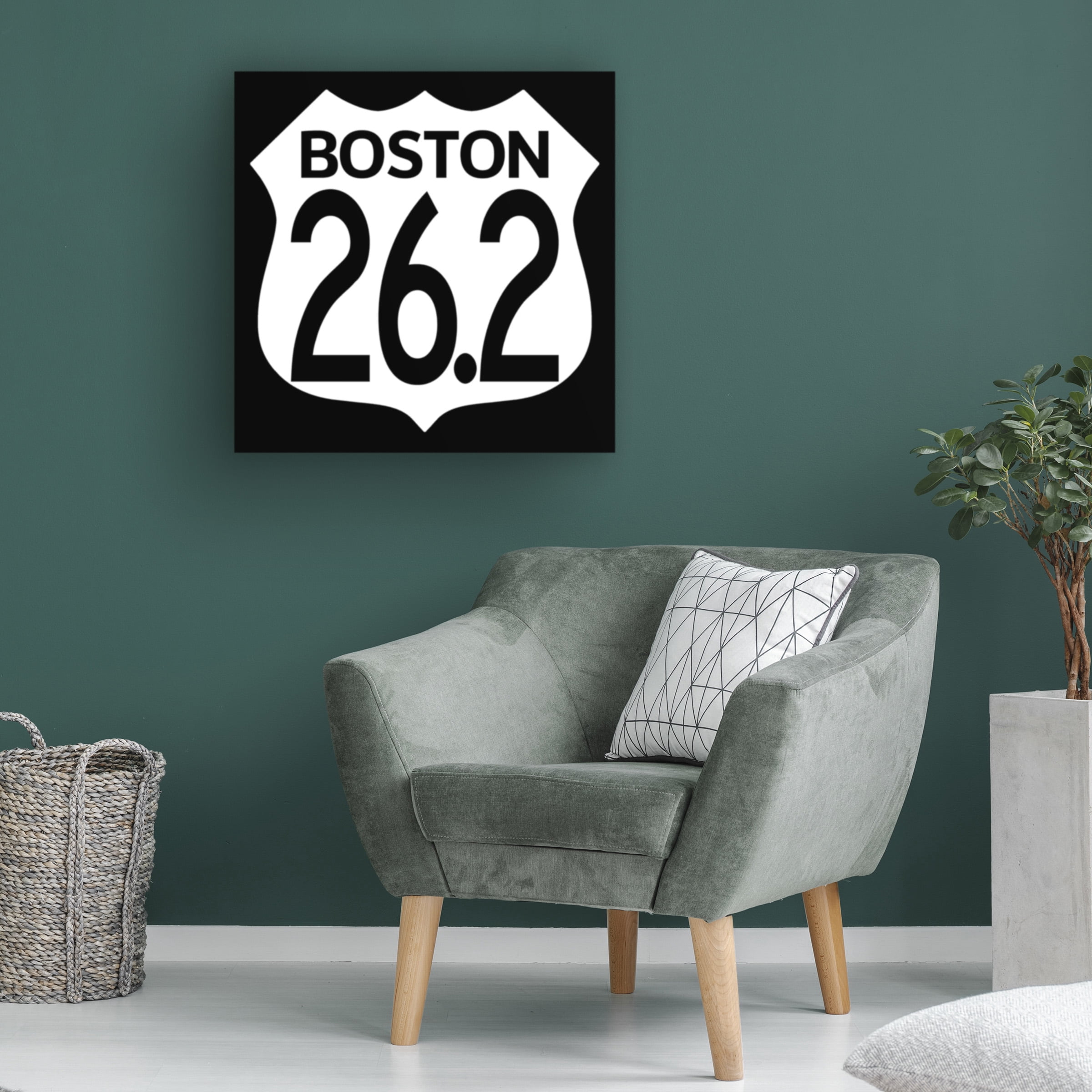 RetroPlanet 'Boston Marathon' Canvas Art