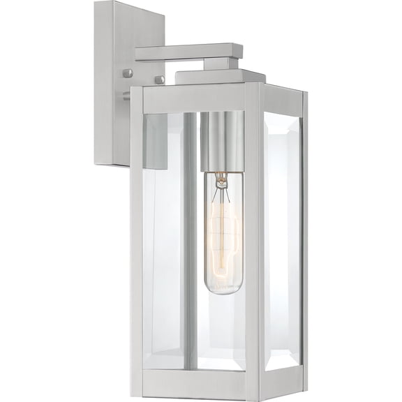 Westover 1-Light Stainless Steel Outdoor Wall Lantern