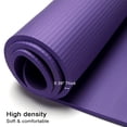 thumbnail image 4 of Colchoneta de ejercicios de yoga de 0,39 pulgadas de grosor para mujer TFixol Colchoneta de ejercicios, 4 of 7