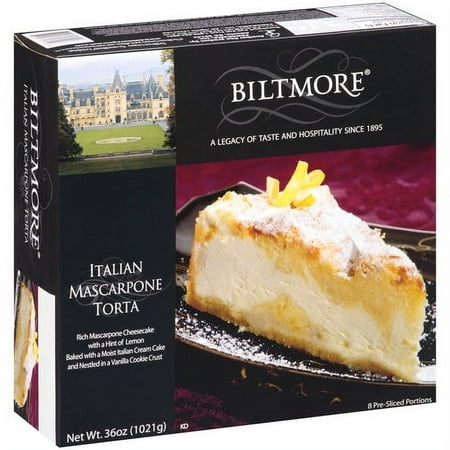 Biltmore Gourmet Italian Mascarpone Torta, 36 oz