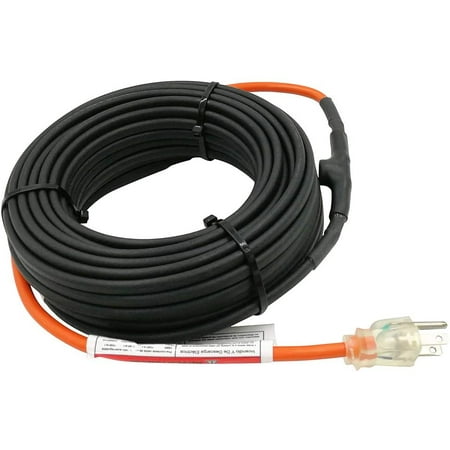 

YAAN TDSF 100-feet Self Regulating Pre-assembled Pipe Heating Cable 120V