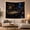 Dark Study, variant on Bookshelves with Moonlit Window and Crystals, Mystical Dark Academia for Book Lovers, Wall Art, Housewarming Gift, Tapestry Wall Hanging for Home Library, Study Room and Office