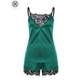thumbnail image 3 of Luxtrada - Conjunto de pijama de encaje para mujer, lencería sexy, camisón tipo babydoll, 3 of 5