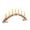 Reindeer Scene, variant on Santa & Tree Christmas Candle Bridge Light, 9 Warm LED Flameless Taper Candles on Arched Window Candelabra for Mantel, Shelf, Windowsill and Christmas Decor, 15.35 Inch