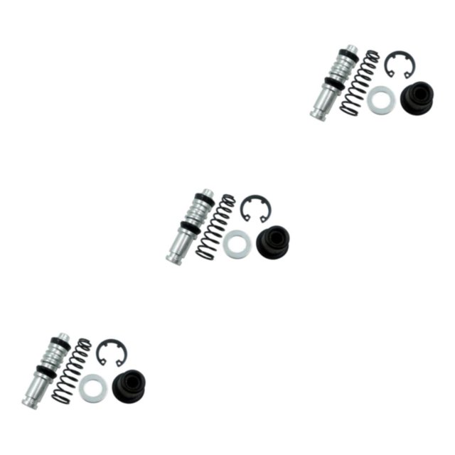 Dalazy Kit de Réparation de Piston et Plongeur de Pompe à Frein Résilient Efficace pour Trottinette Pompe Supérieure 12,7mm 3ensemble