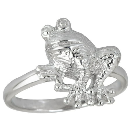 Sterling Silver Frog Ring