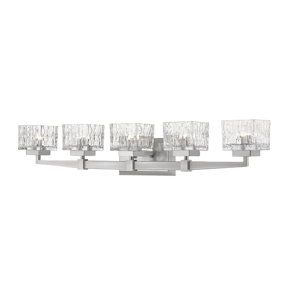 Rubicon 5 Light Vanity Clear