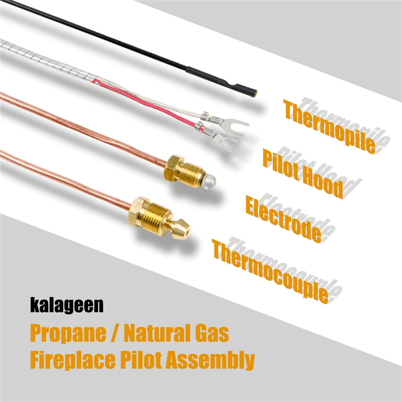 Buy Propane & Natural Gas Fireplace Pilot Assembly Include Pilot Tube