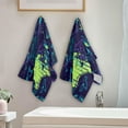 thumbnail image 4 of Dreamtimes Funny Sharks Hand Towels, Soft & Absorbent Bathroom Guest Towels Kitchen Towels Fingertip Towel for Beach Gym Spa 14x28 Inch (2PACK), 4 of 7