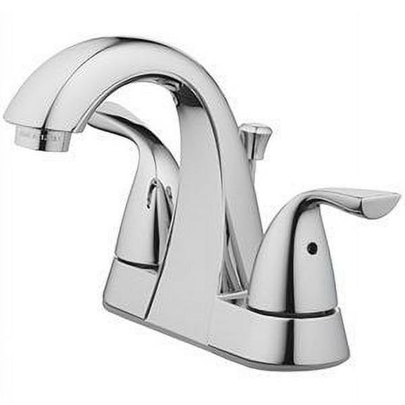 Open Box Homewerks Worldwide 239951 HomePointe Lavatory Faucet with 2 Lever Handle - Chrome