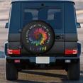 thumbnail image 5 of Be Kind Sign Language Deaf Awareness ASL Rv Spare Tire Cover for Rv Trailer Wheel Covers for Trailer Tires Weatherproof Univers, 5 of 5