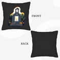 thumbnail image 6 of Set of 2 18x18in Throw Pillow Covers - Cozy House Design with Bright Window Perfect for Couch Bed or Car Decor, 6 of 8