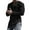 Black, variant on Mens Shirts Autumn And Winter Cotton Single Long Sleeved Solid Color Collarless Outdoor Shirt