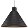 thumbnail image 3 of Bouclair Black Metal Ceiling Lamp, 3 of 10